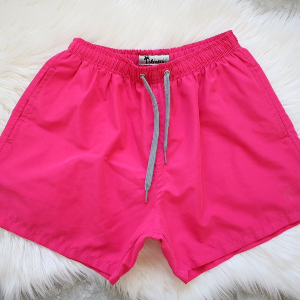 PINK SWIM SHORT TRUNK
